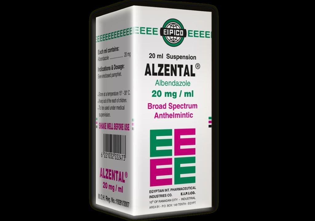 ALZENTAL 20 MG/20 ML SUSP س.ج