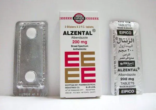 ALZENTAL 200 MG 6 TAB