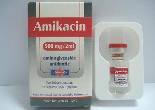 AMIKACIN 500 MG 1 VIAL 2 ML