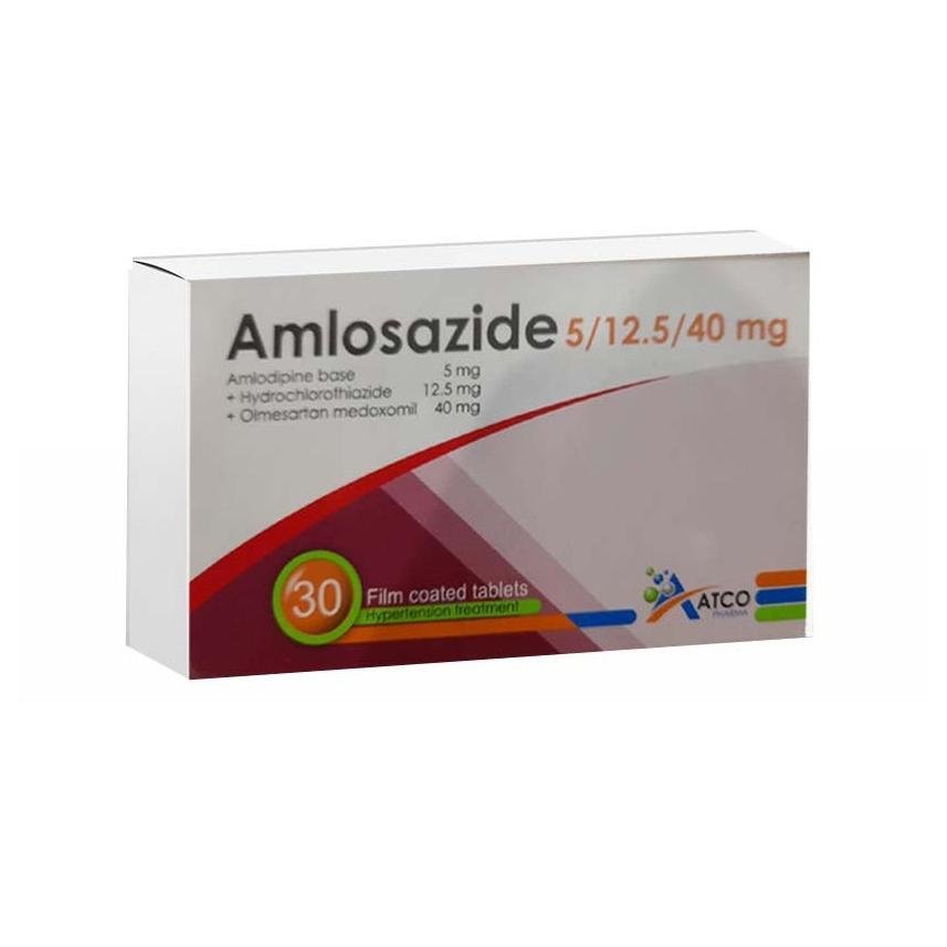 AMLOSAZIDE 5/12.5/40 MG 30 TAB