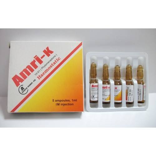 AMRI-K1-VITAMIN 5 AMP 1ML س.ج