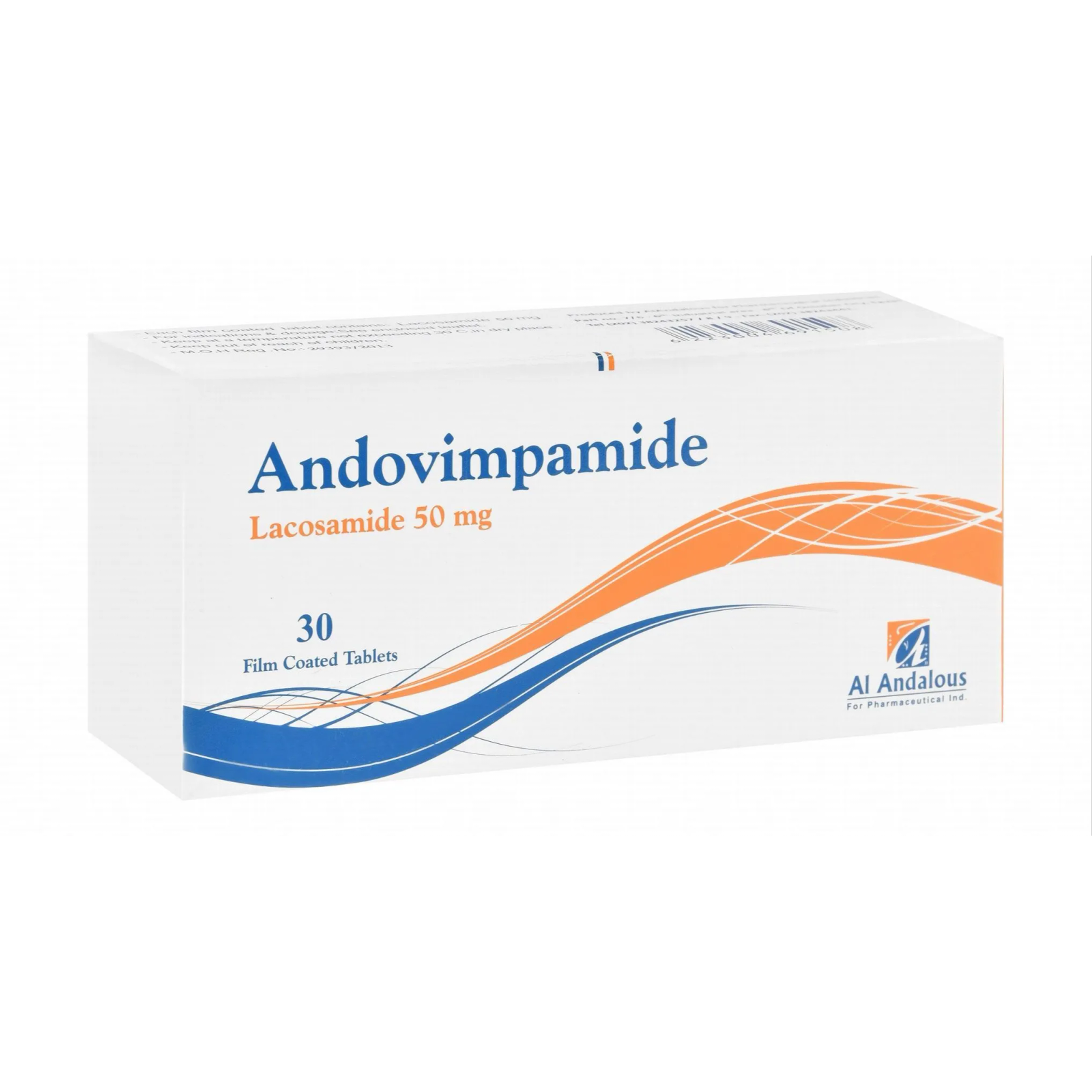 ANDOVIMPAMIDE 50 MG 30 TAB