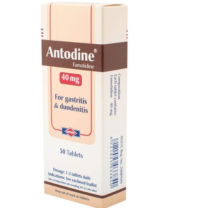 ANTODINE 40 MG 30 TAB س.ق
