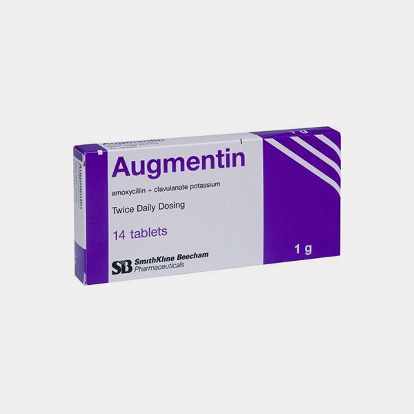 AUGMENTIN 1 MG 14 TAB س.ج
