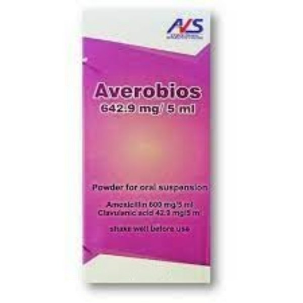 AVEROBIOS 642.9 MG SUSP 75 ML