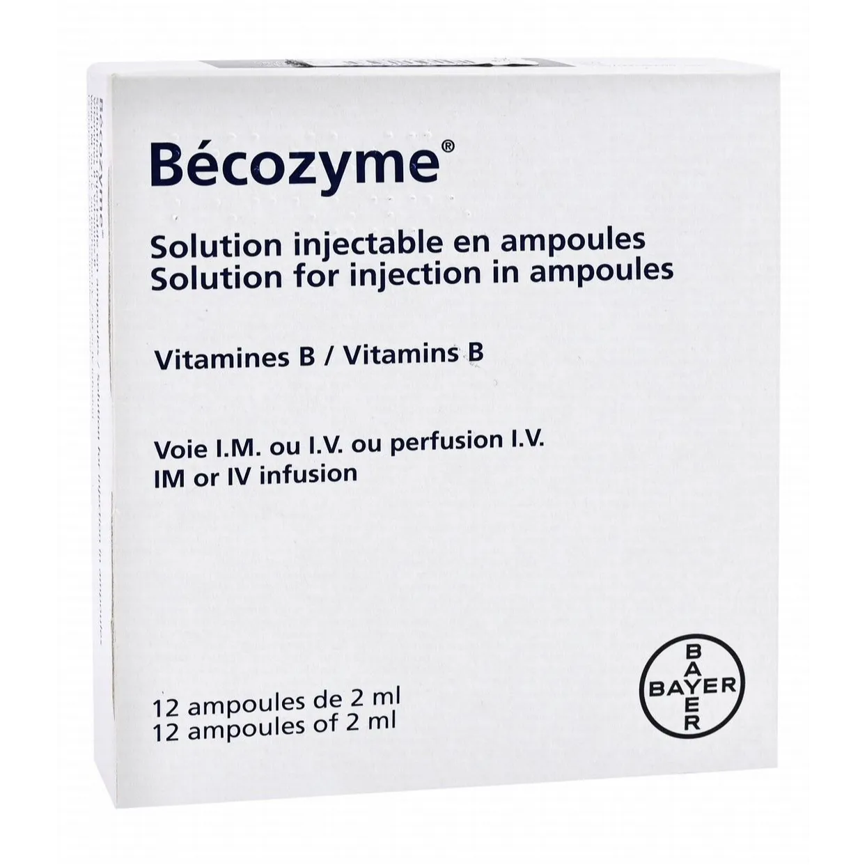 BECOZYM 12 AMP 2 ML س.ج