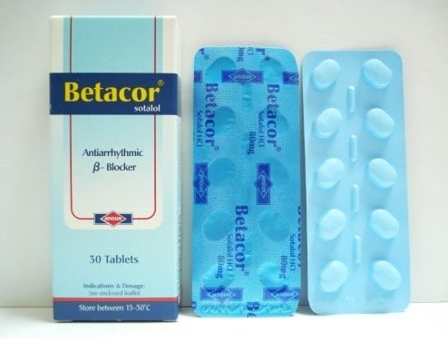 BETACOR 80 MG 30 TAB س.ق