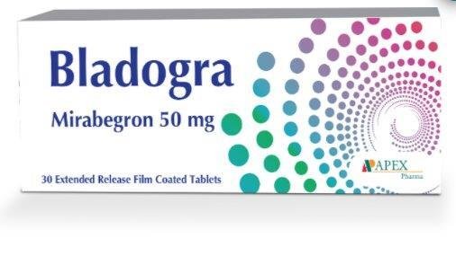 BLADOGRA 50 MG 30 TAB