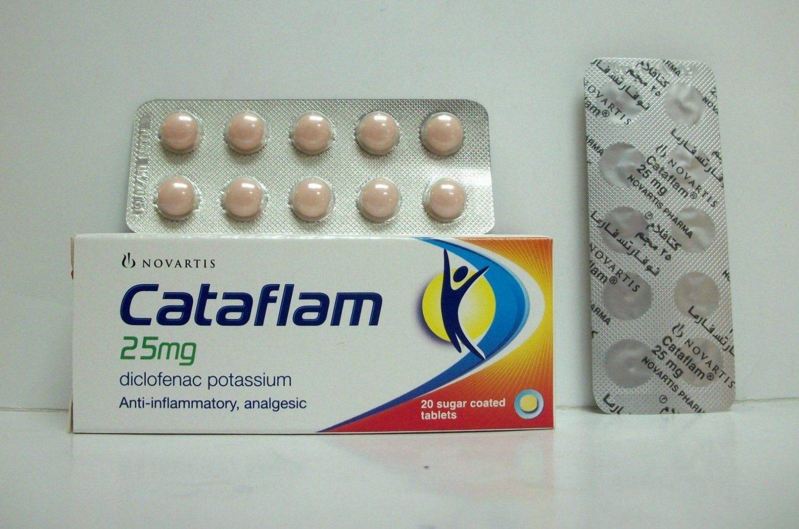 CATAFLAM 25 MG 20 TAB