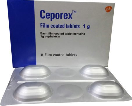 CEPOREX 1 GM 8 TAB س.ج