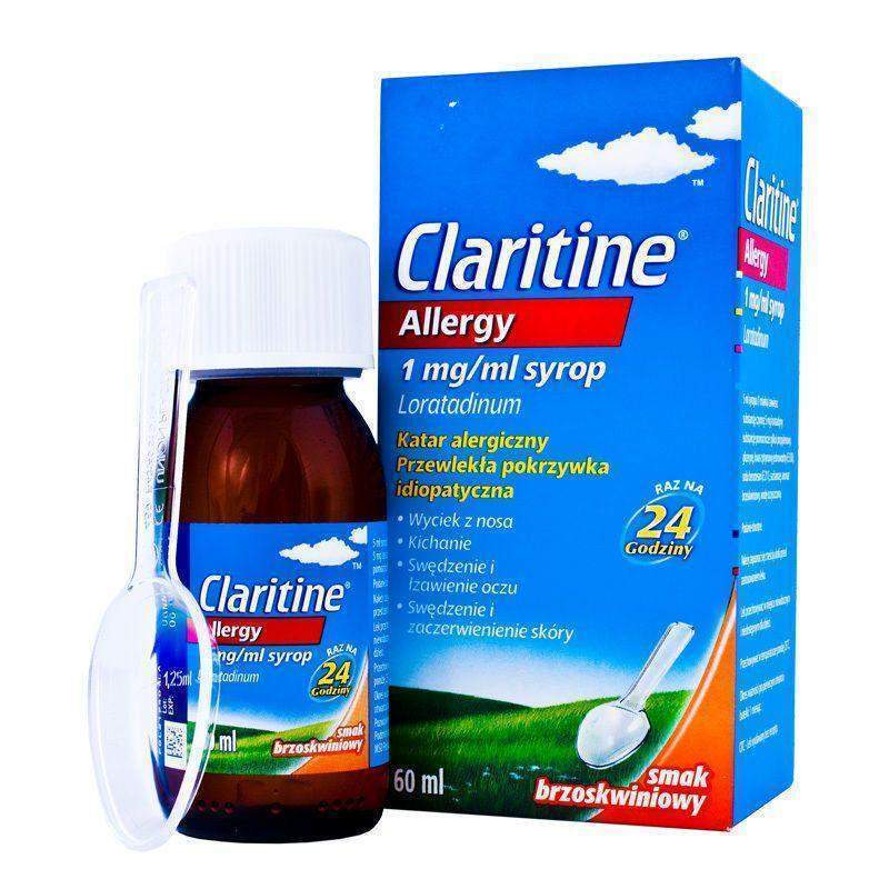 CLARITINE 5 MG SYRUP 100 ML س.ج