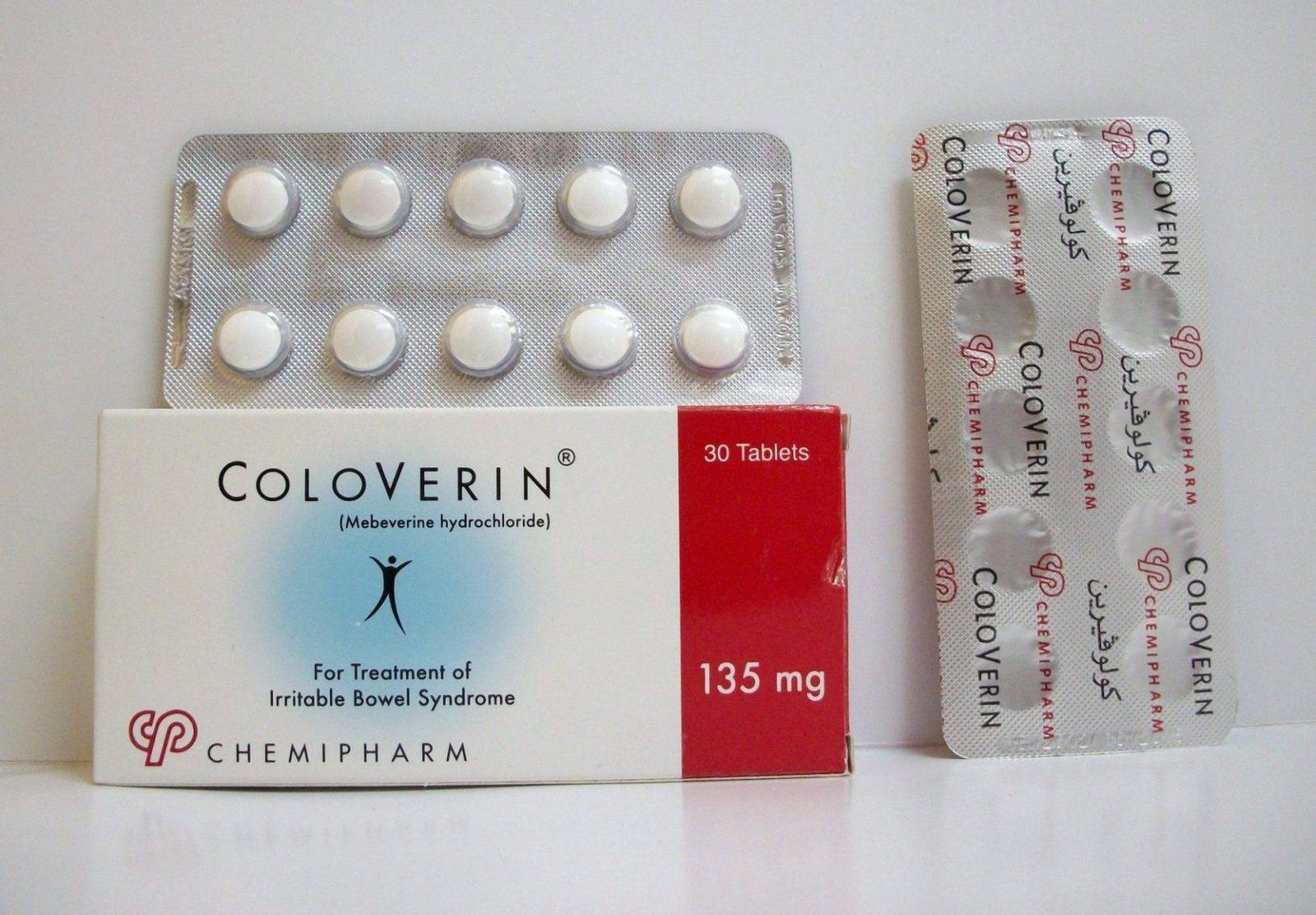 COLOVERIN 135 MG 30 TAB س.ج