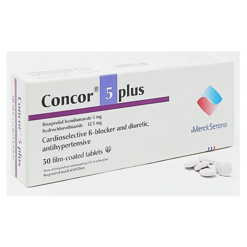 CONCOR PLUS 5 MG 30 TAB س.ج