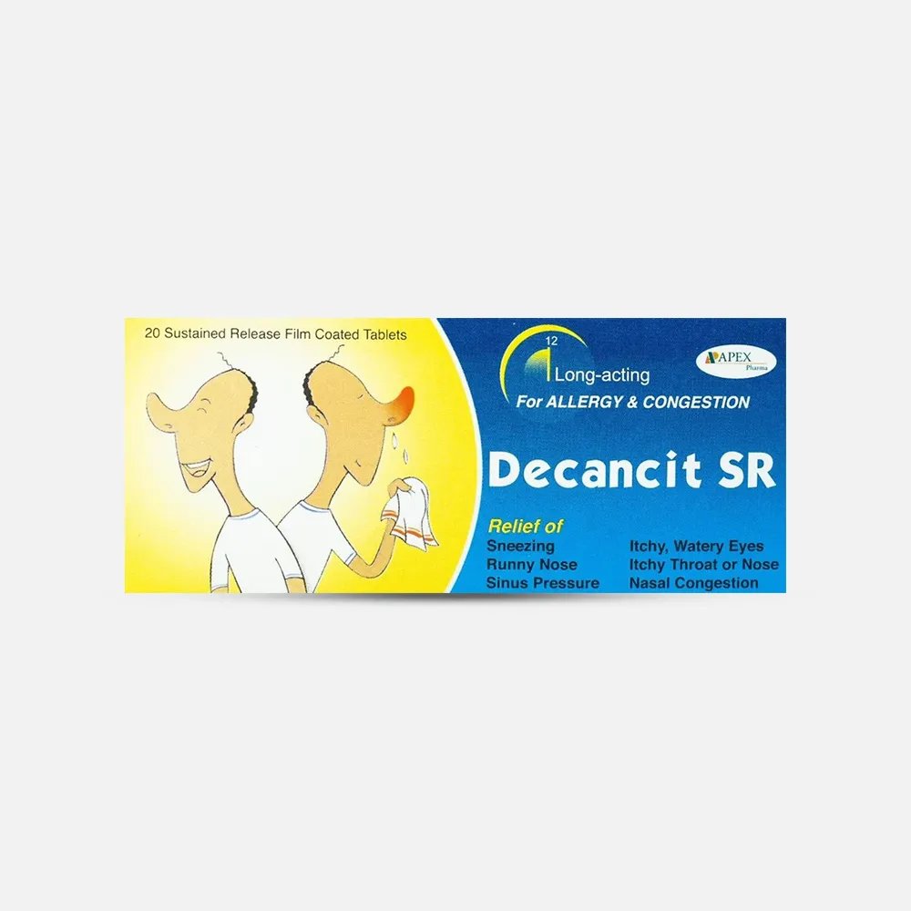 DECANCIT SR 20 TAB س.ج