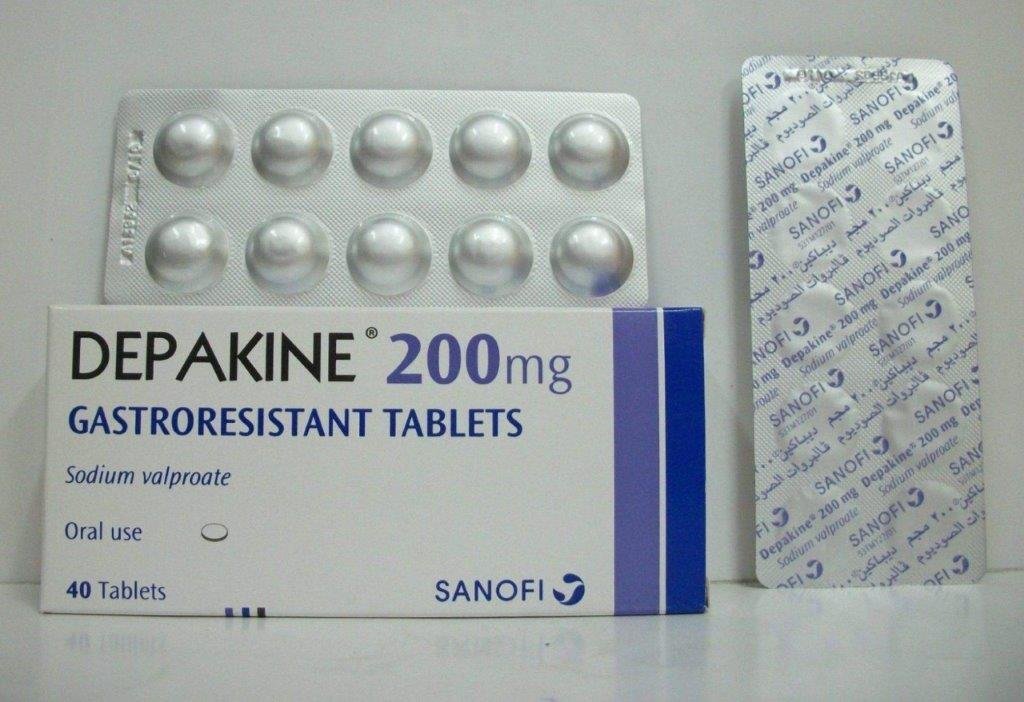 DEPAKINE 200 MG 40 TAB س.ق