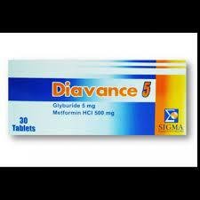 DIAVANCE 5/500 MG 30 TAB