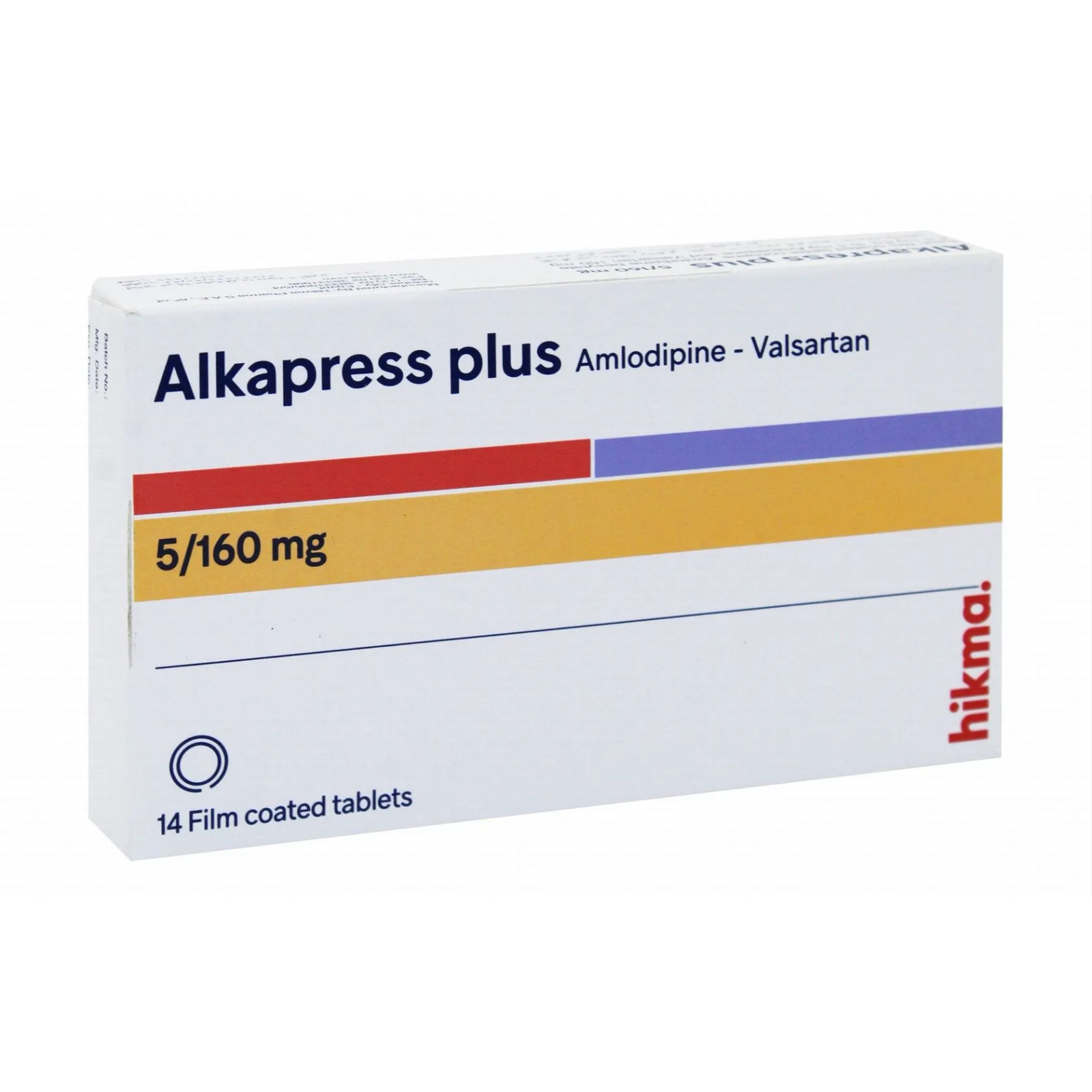 ALKAPRESS PLUS 5/160 MG 14 TAB