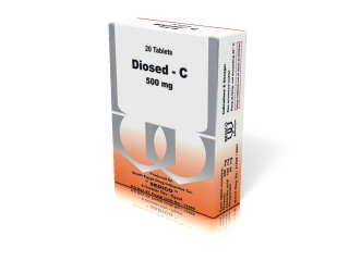 DIOSED - C 500 MG 20 TAB
