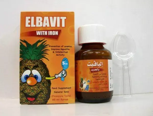 ELBAVIT IRON SYRUP 60 ML
