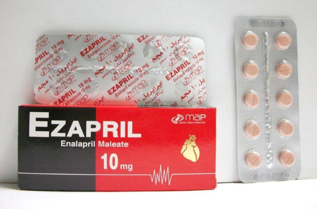 EZAPRIL 10 MG 30 TAB س.ج