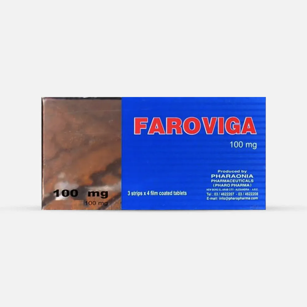 FAROVIGA 100 MG 12 TAB