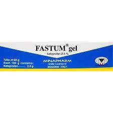 FASTUM 2.5% 60 GM GEL س.ج
