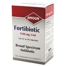 FORTIBIOTIC 1500 MG VIAL