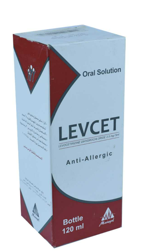 LEVCET 120 MG ORAL SOLUTION س.ج