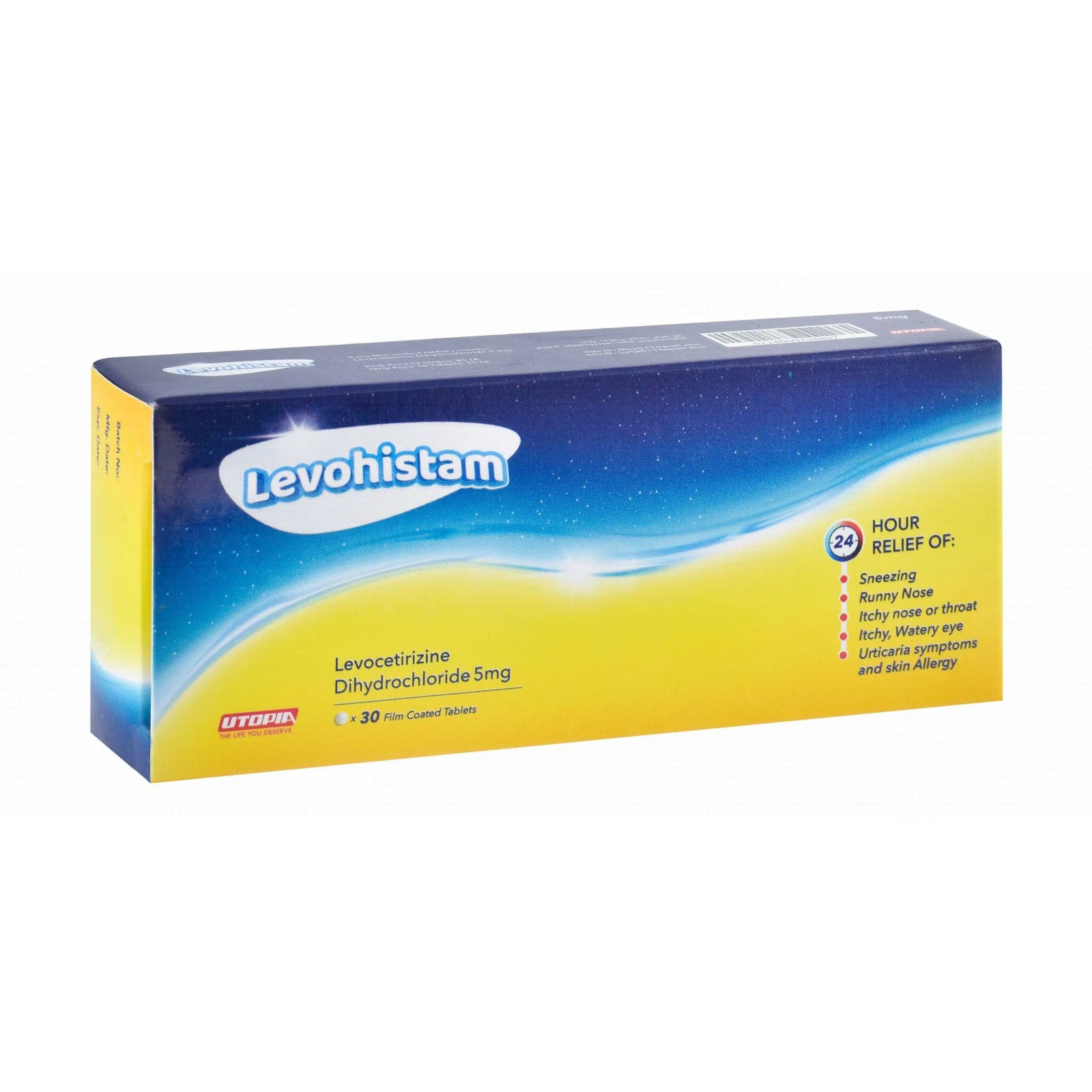 LEVOHISTAM 5 MG 30 TAB س ج