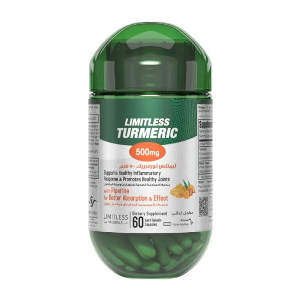 LIMITLESS TURMERIC 60 CAP
