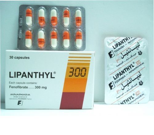LIPANTHYL 300 MG 30 CAP س.ج