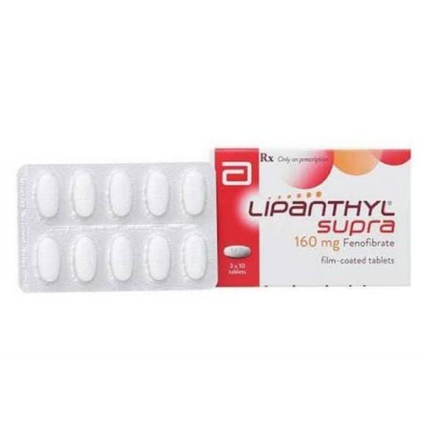 LIPANTHYL SUPRA 160 MG 30 TAB