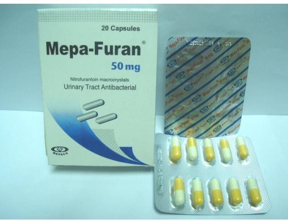 MEPA FURAN 50 MG 20 CAP
