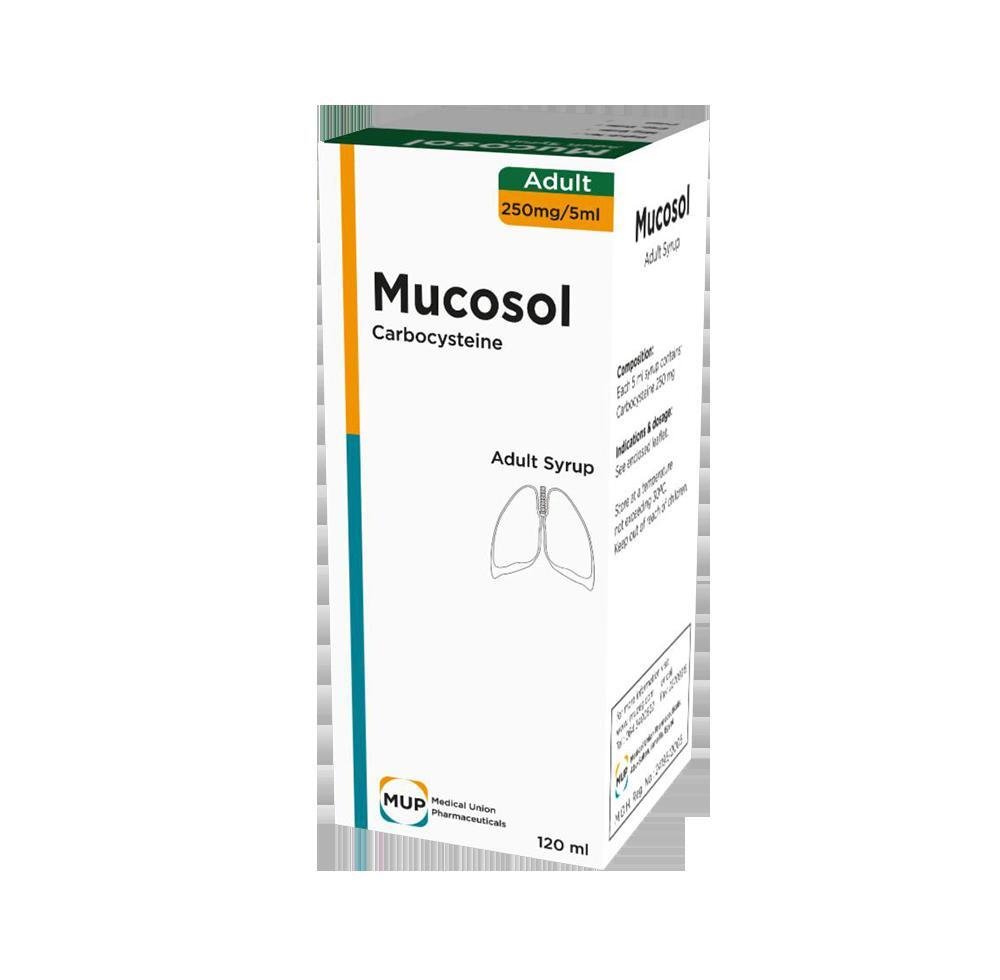MUCOSOL ADULT SYRUP 120 ML س.ج