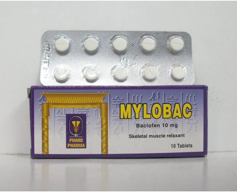 MYLOBAC 10 MG 20 TAB