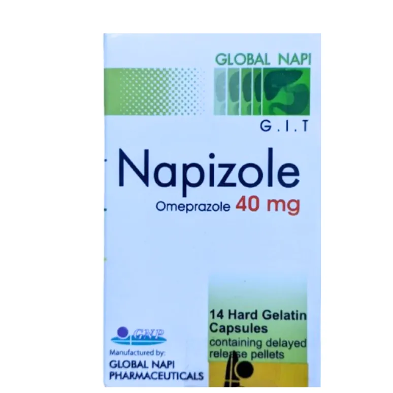 NAPIZOLE 40 MG 14 CAP