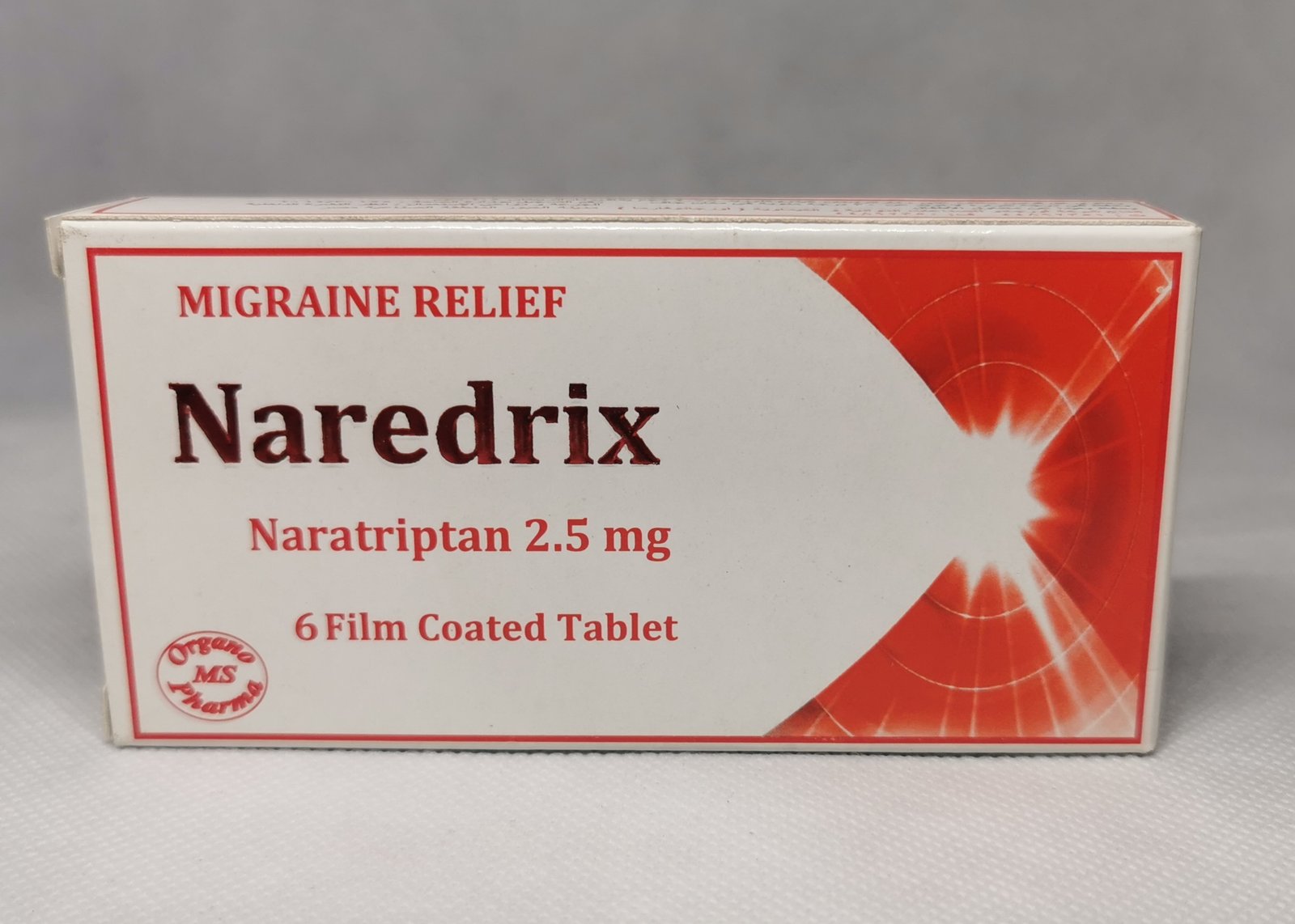 NAREDRIX 2.5 MG 6 TAB