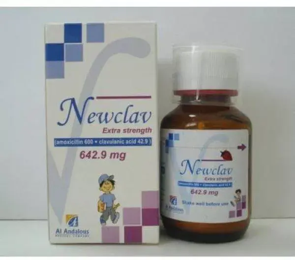 NEW CLAV 642.9 MG SYRUP 100 ML س.ج