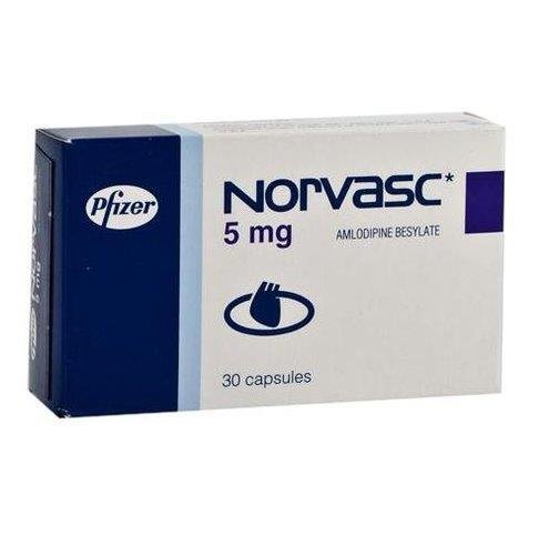 NORVASC 5 MG 30 TAB س.ج