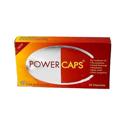 POWER CAPS 20 CAP س.ج