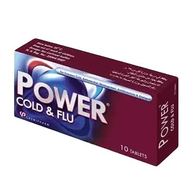 POWER COLD & FLU 20 TAB س.ج