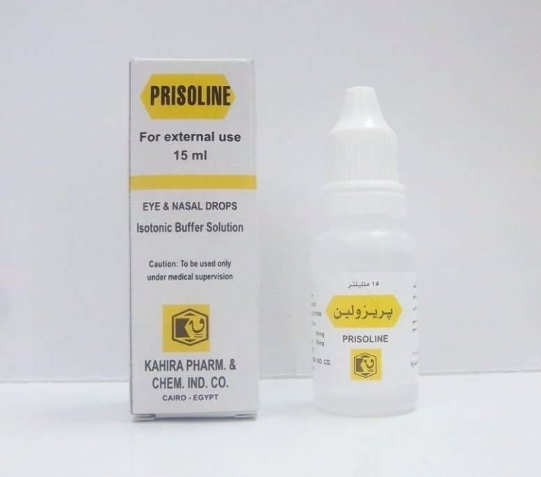 PRISOLINE EYE NOSE DROPS 15 ML س.ج