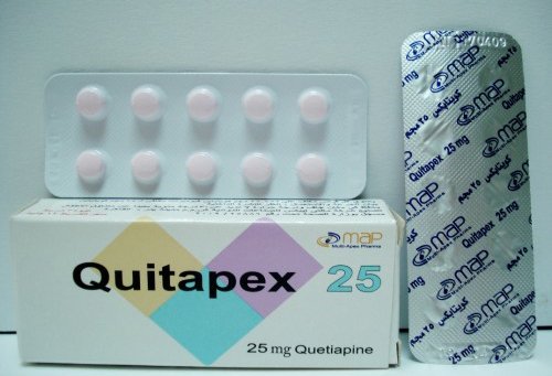 QUITAPEX 25 MG 30 TAB س.ج