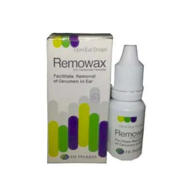 REMOWAX EAR DROPS 15 ML س ج