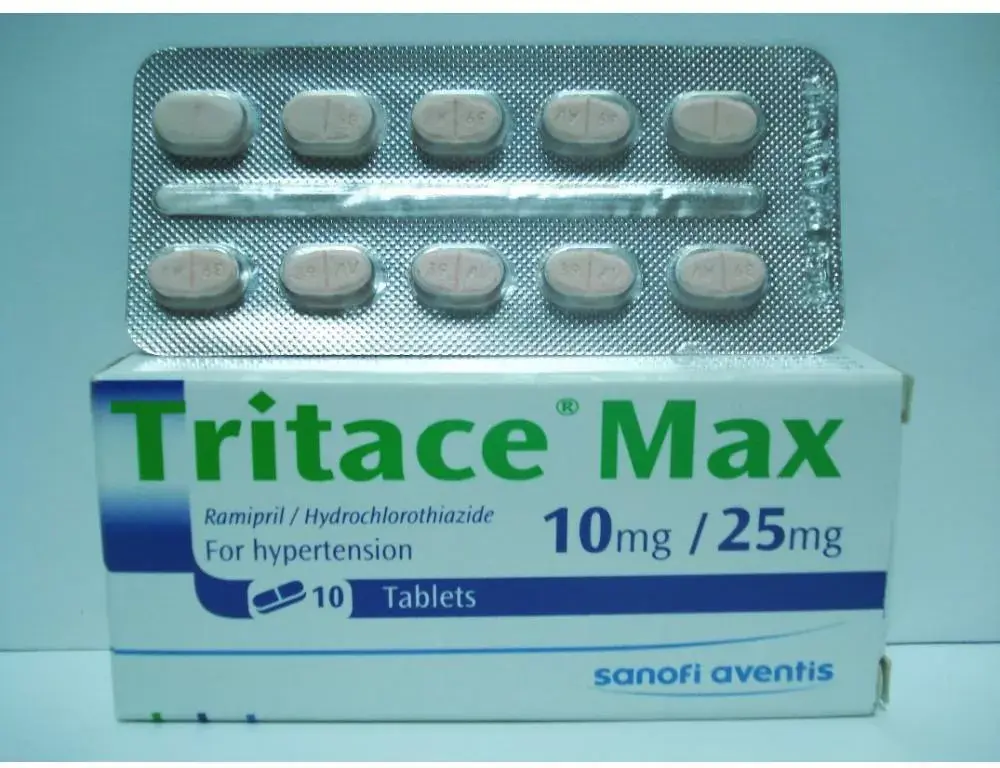 TRITACE MAX 10/25 MG 10 TAB