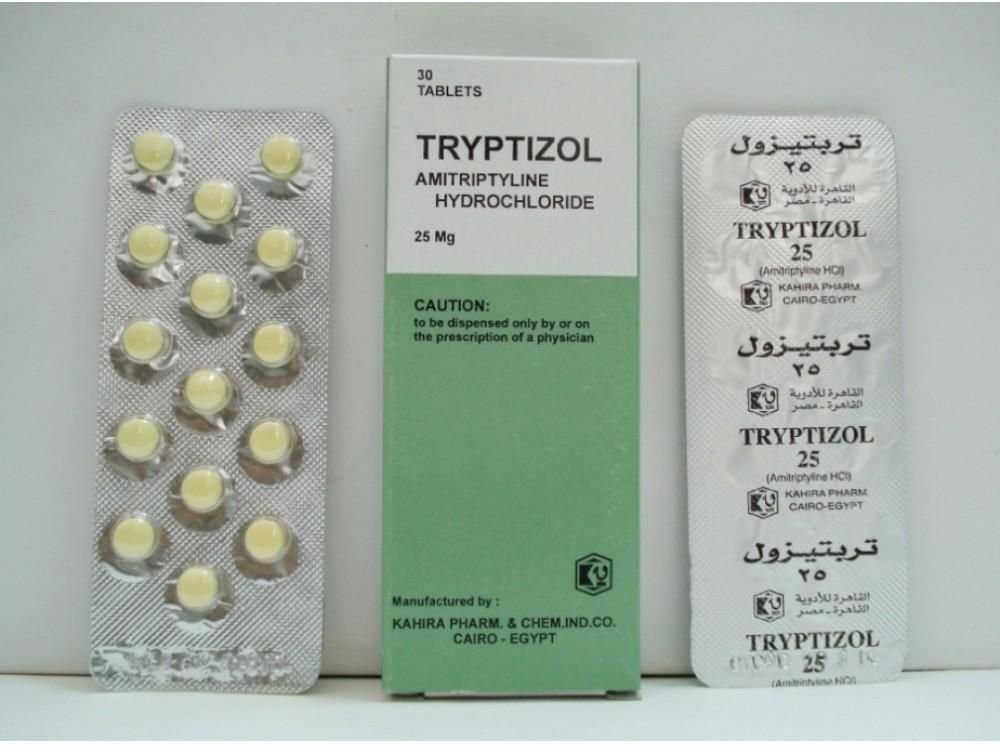 TRYPTIZOL 25 MG 30 TAB س.ج