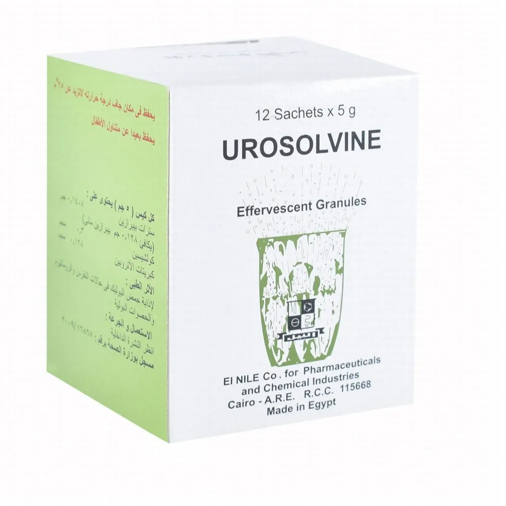 UROSOLVINE 5 GM 12 SACHET س.ج