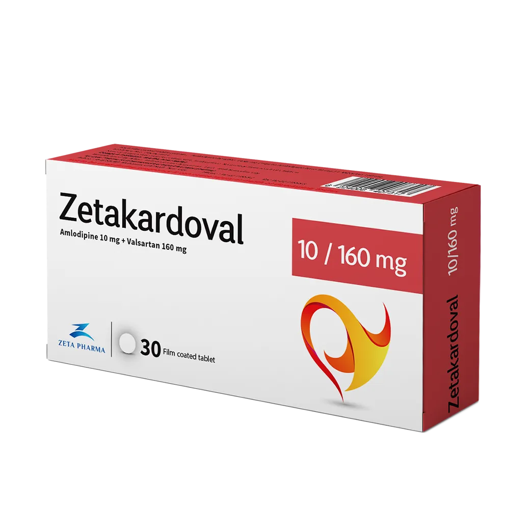 ZETAKARDOVAL 10/160 MG 30 TAB