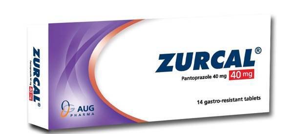 ZURCAL 40 MG 14 TAB س.ج