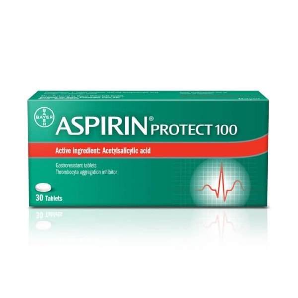ASPIRIN PROTECT 100 MG 30 TAB س.ج